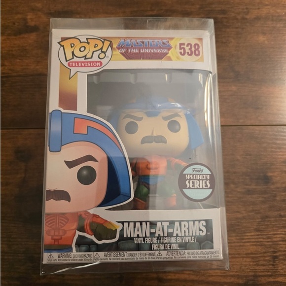 Funko Masters Of The Universe Man At Arms Specialty Series NEW #538 In Protector - Picture 1 of 4
